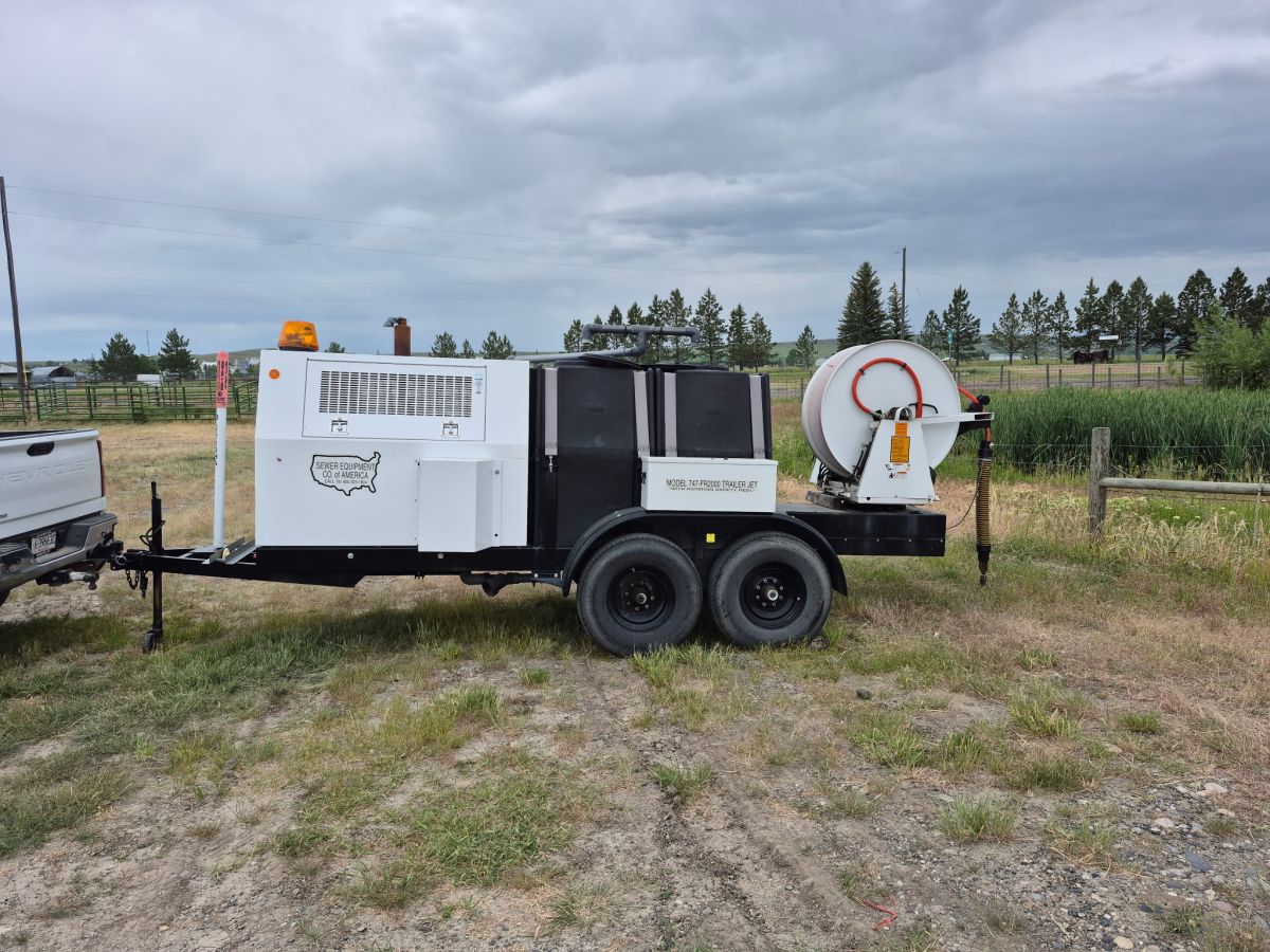 Sewer Jet Trailer